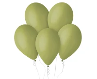 Balloons Gemar 12", pastel jungle green, 100pcs