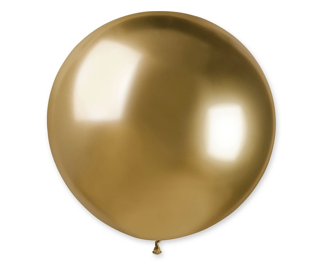 Balloons Gemar, shiny ball 0.80m gold , 1pc