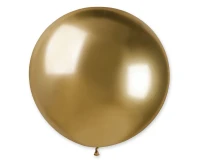 Balloons Gemar, shiny ball 0.80m gold , 1pc