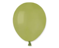 Balloons Gemar 5", pastel jungle green, 100pcs