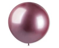 Balloons Gemar, shiny ball 0.80m pink , 1pc