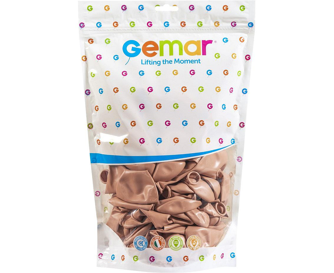 Balloons Gemar 13", pastel foggy pink 33 cm, 50pcs
