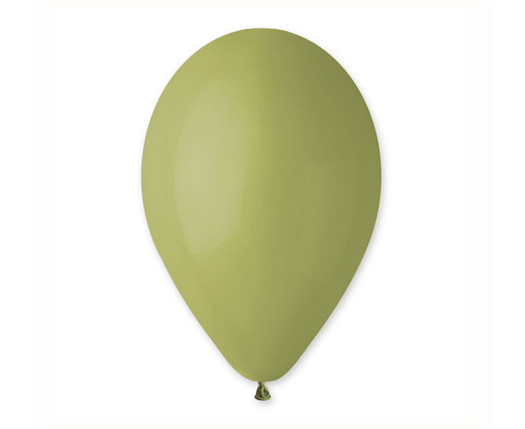Balloons Gemar 13", pastel jungle green, 50pcs
