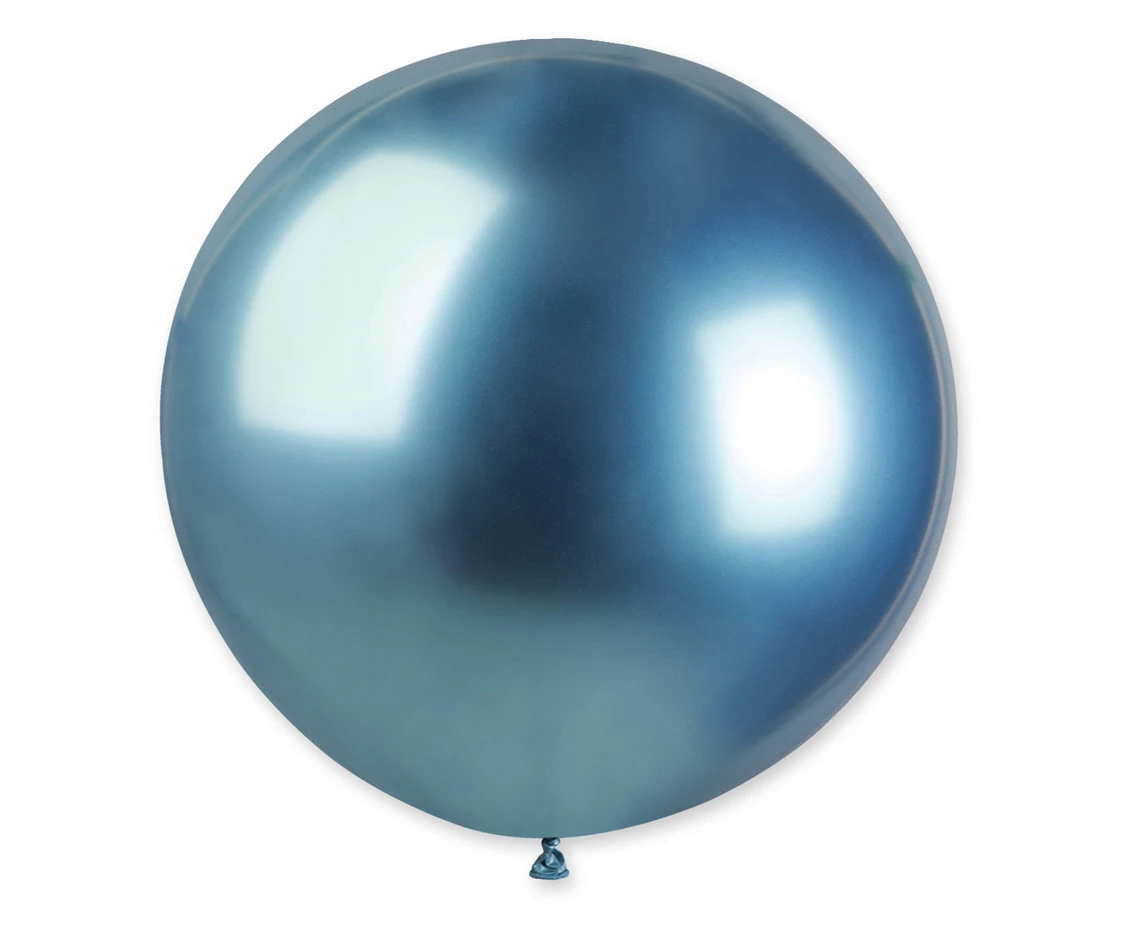 Balloons Gemar, shiny ball 0.80m blue , 1pc EOL