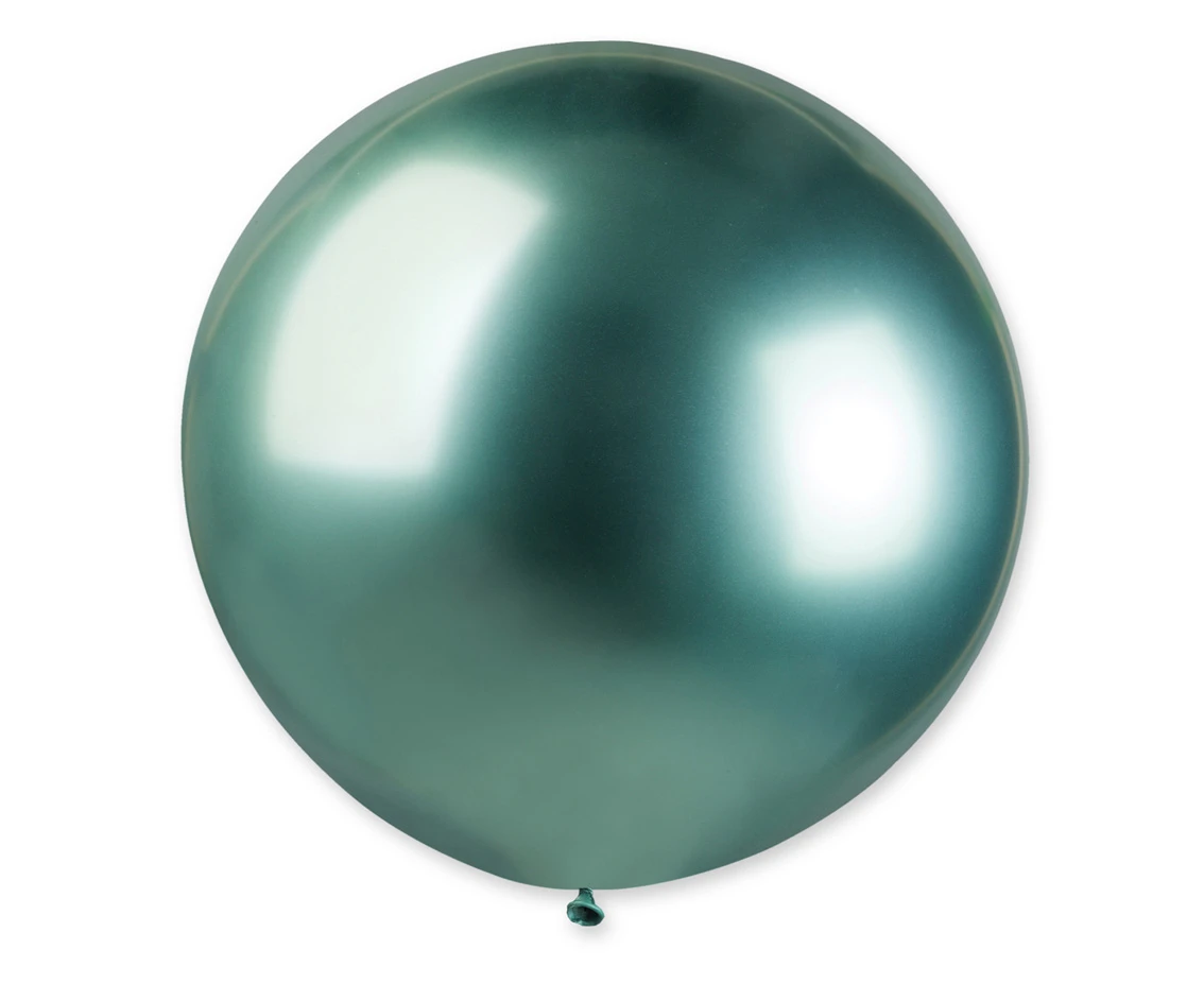 Balloons Gemar, shiny ball 0.80m green , 1pc