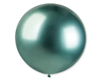 Balloons Gemar, shiny ball 0.80m green , 1pc