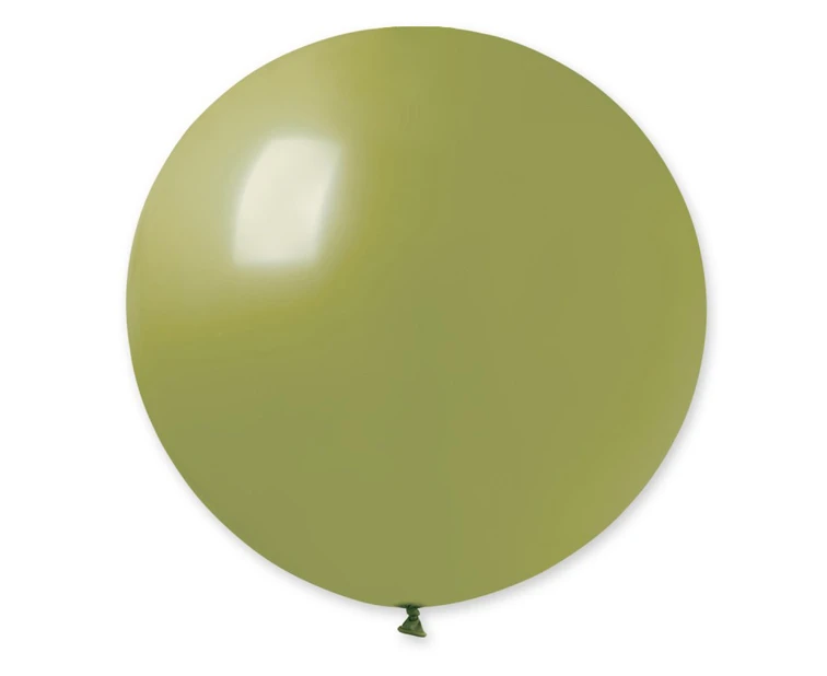 Balloons Gemar, ball pastel 0.80m jungle green, 1pc