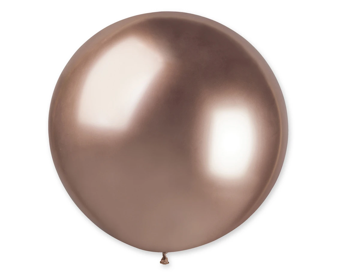 Balloons Gemar, shiny ball 0.80m rose-gold , 1pc
