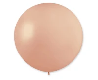 Balloons Gemar, ball pastel 0.80m foggy pink, 1pc