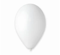 Balloons Gemar 10", pastel white, 50pcs