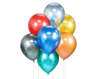 Balloon bouquet B&C, assorted colours, 7 pcs