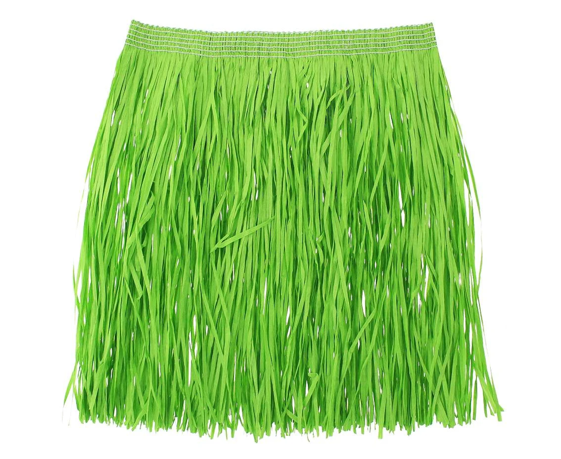 Hawaiian skirt Green, length 40 cm EOL