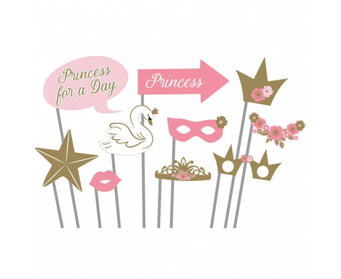 Photo booth props Princess for a Day EOL