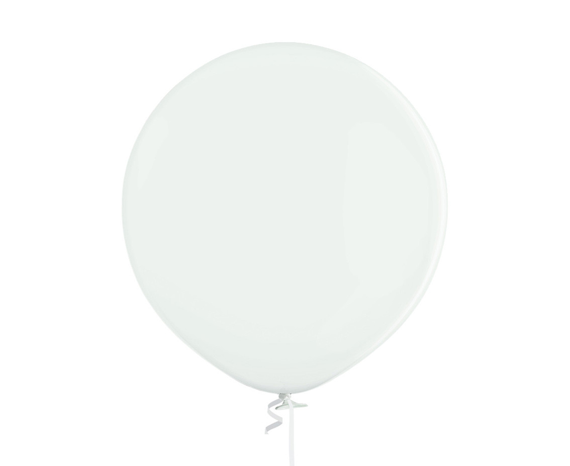 Balloons Belbal 5", D5-002, pastel white, 100pcs
