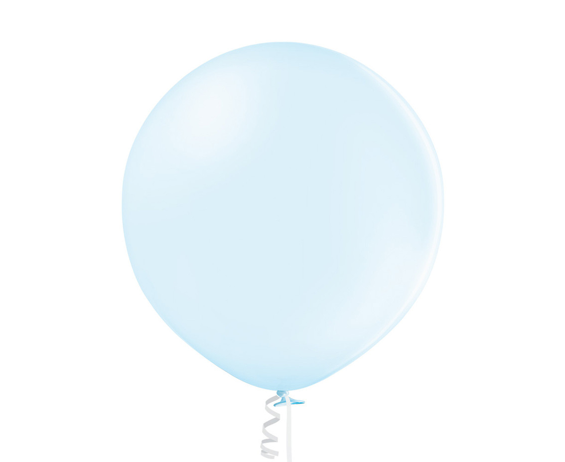 Balloons Belbal 5", D5-449, pastel ice blue, 100pcs