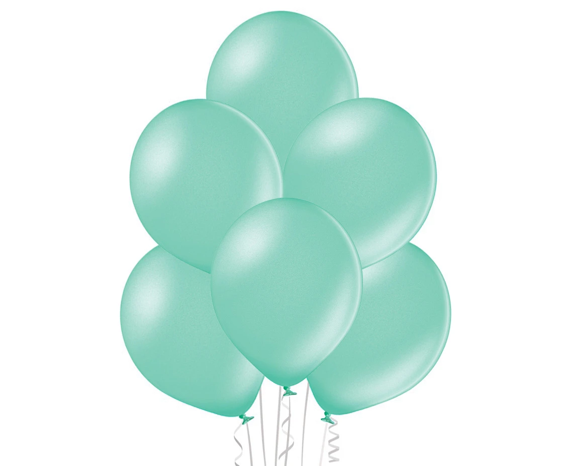 Balloons Belbal 12", B105-074, metallic light green, 100pcs