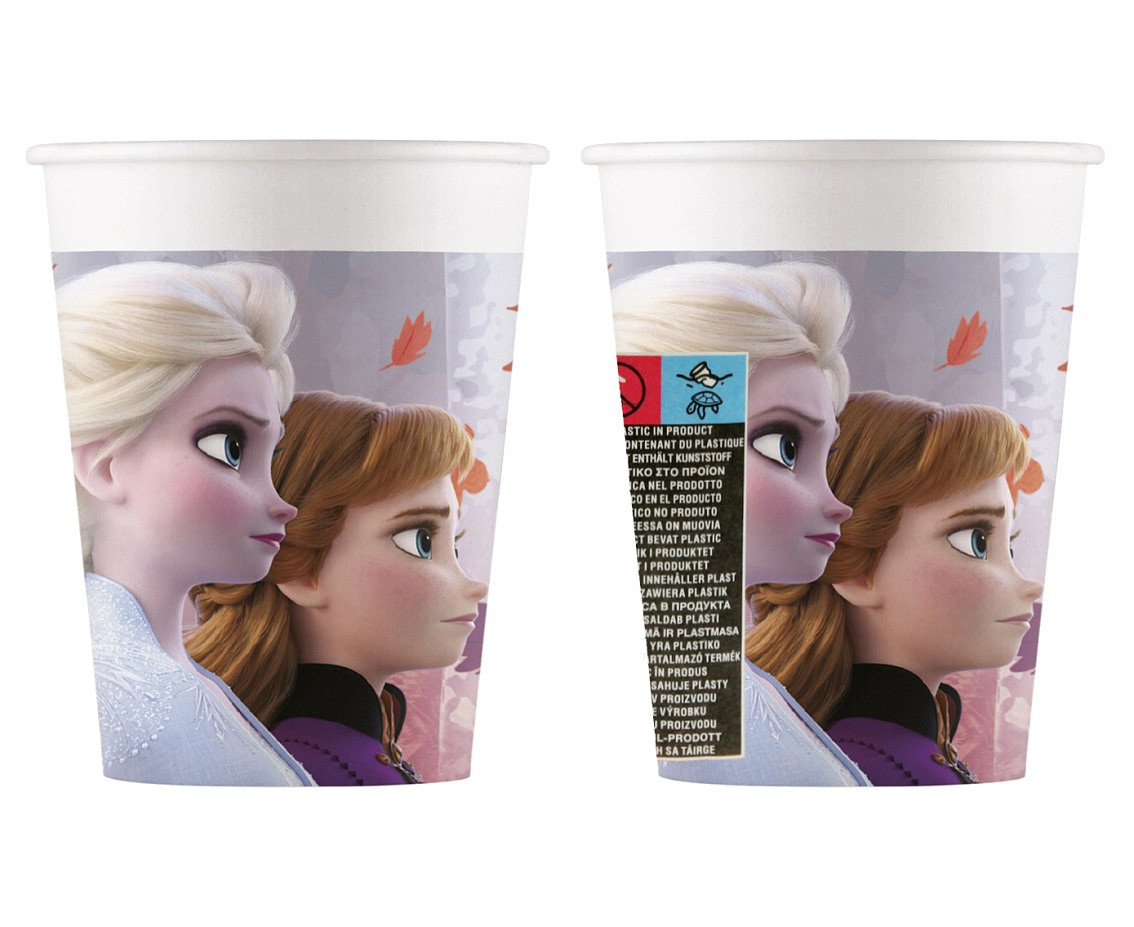 Paper cups (WM), Frozen 2 (Disney), 200ml, 8 pcs (SUP label)	 EOL