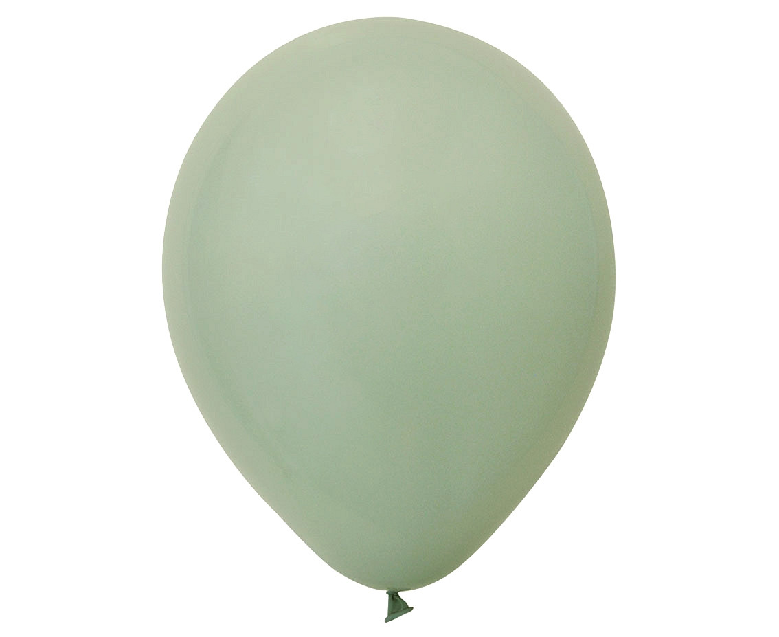Balloons B&C 12", pastel grey green, 50pcs