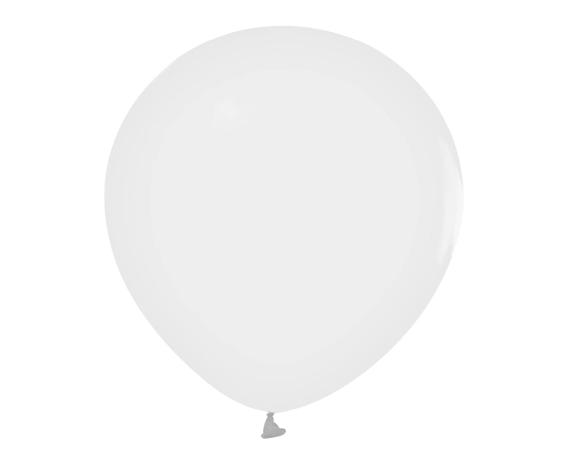 Balloons B&C 5", pastel white, 20pcs