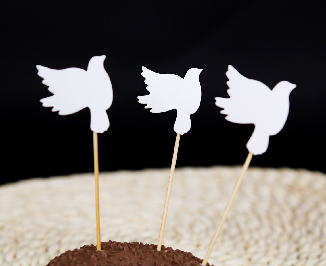 Dove picks, 12 pcs