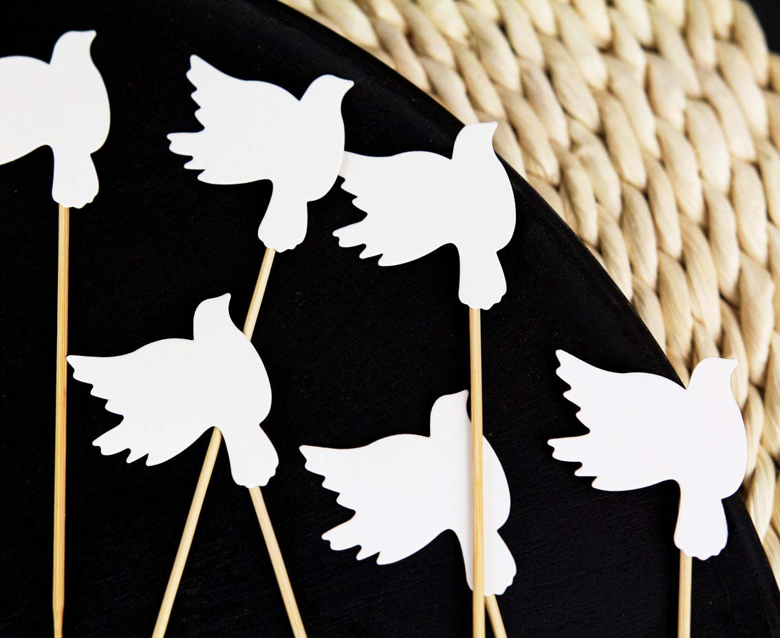 Dove picks, 12 pcs