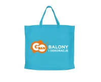Double Bag, turquoise, 52 x 45 x 11 cm