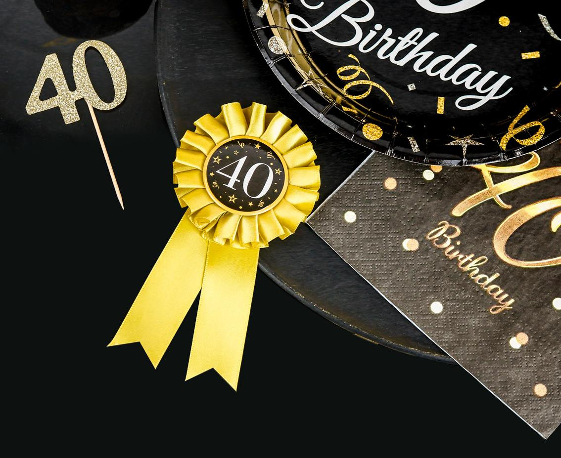 Anniversary Ribbon Award B&C - 40