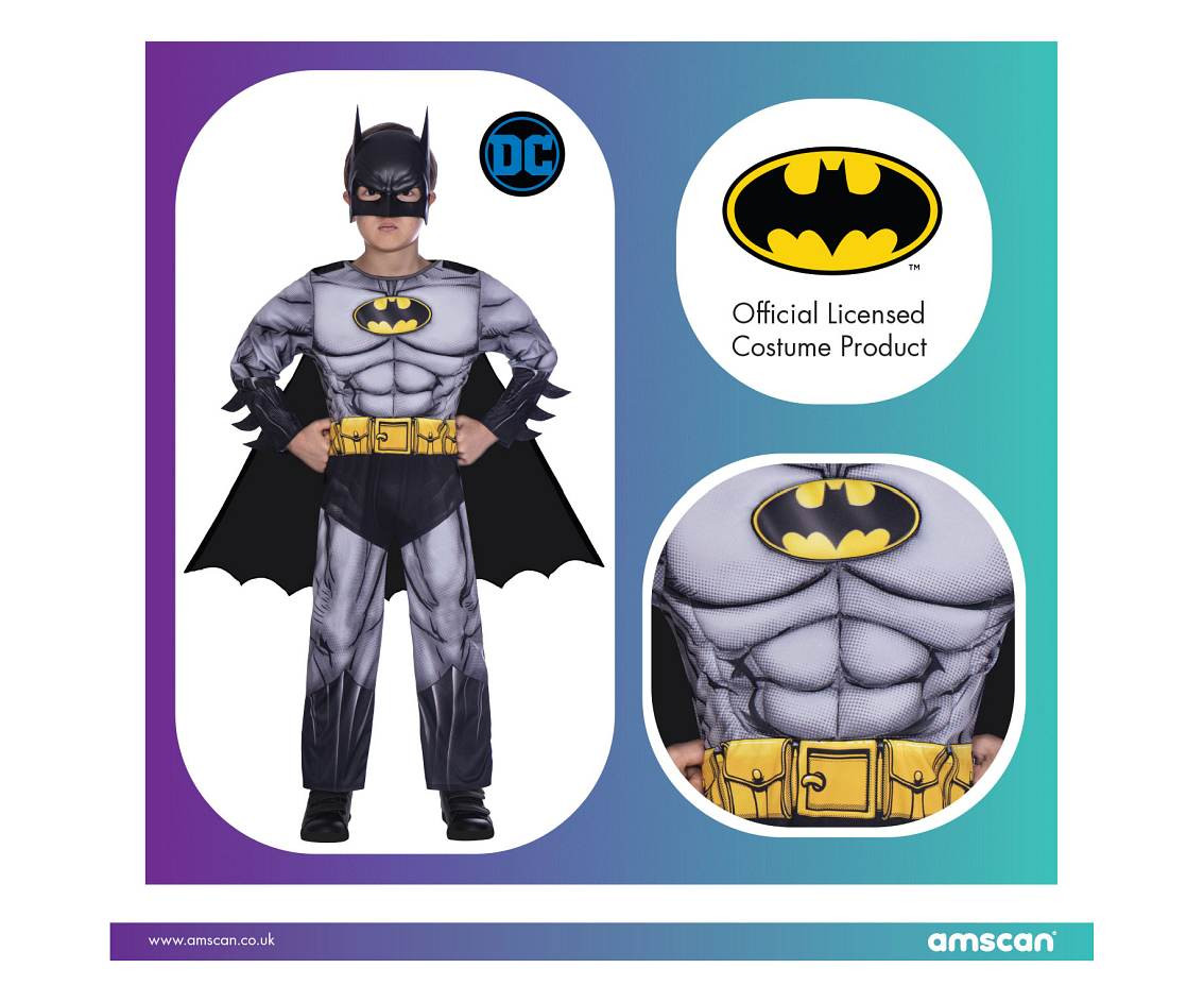 Costume for children Batman Classic, 4-6 years EOL