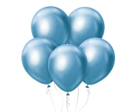 Balloons B&C 12", platinum light blue, 50pcs