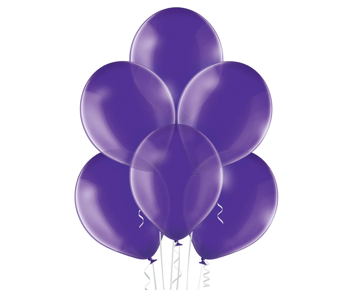 Balloons Belbal 12", B105-023, crystal quartz purple, 100pcs