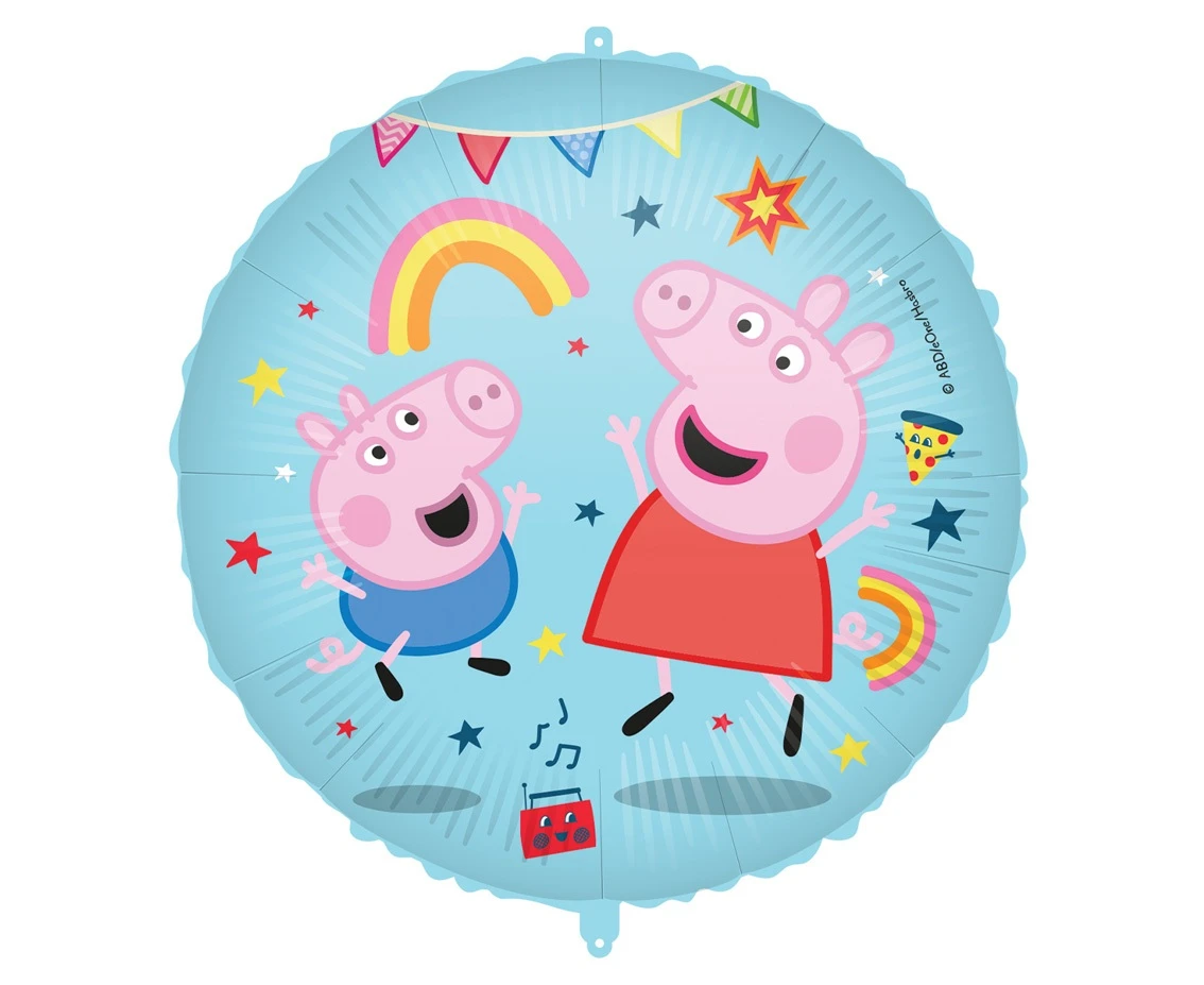 Foil balloon Peppa Pig Messy Play, 18"