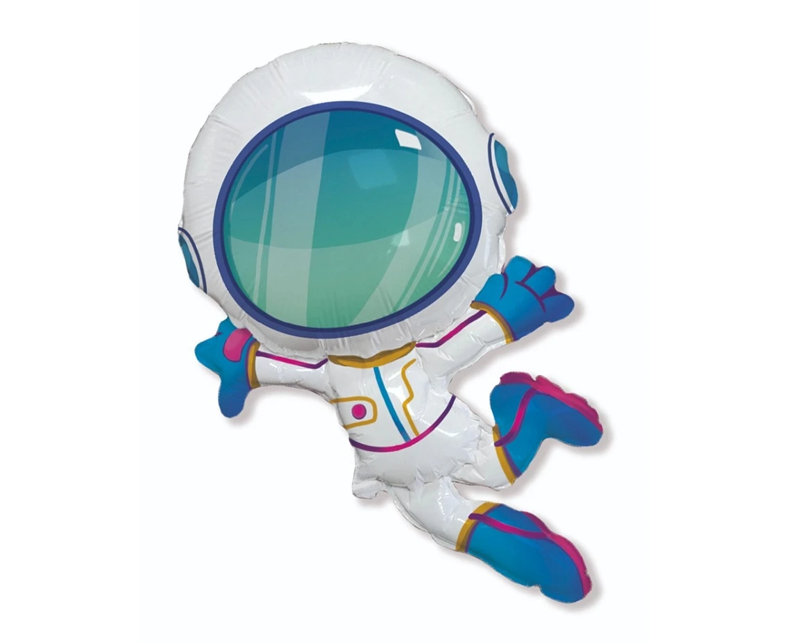 Foil balloon Astronaut, packed, FX, 24" EOL