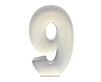 Mosaic balloon template - Digit 9 EOL
