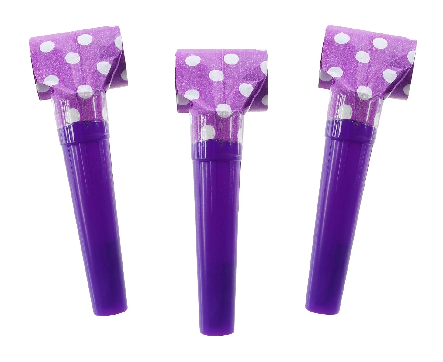 Paper blowouts Polka Dots, lavender / 100 pcs