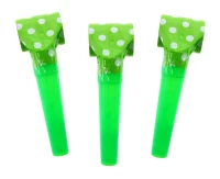 Paper blowout Polka Dots, pistachio, 100 pcs