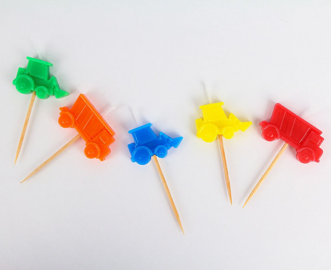 Pick candles Building Works, 5 pcs EOL