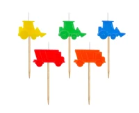 Pick candles Building Works, 5 pcs EOL