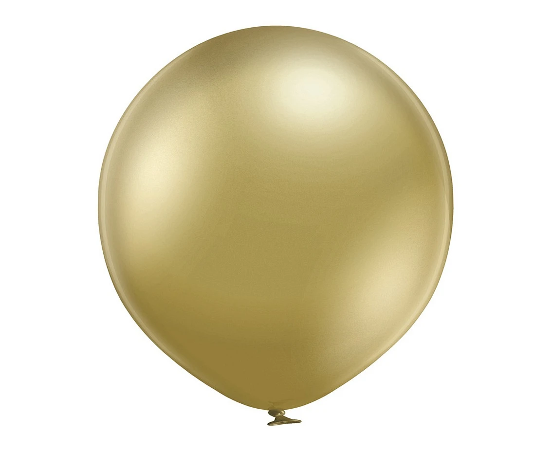 Balloons Belbal 5", D5-600, glossy gold, 100pcs