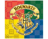 Paper napkins Harry Potter Hogwarts Houses, size 33 x 33 cm, 20 pcs EOL