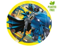 Paper plates Batman Rogue Rage, next generation, 23 cm, 8 pcs (plastic-free)