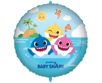 Foil balloon 18" Baby Shark Fun in the Sun