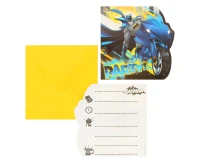 Invitations with envelope Batman Rogue Rage, 6 pcs