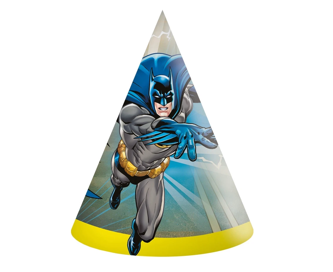 Paper hats Batman Rogue Rage, 6 pcs