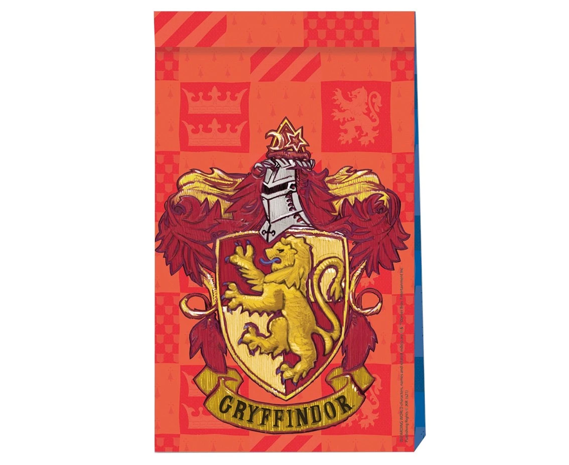 Gift bags Harry Potter Hogwarts Houses, 4 pcs EOL