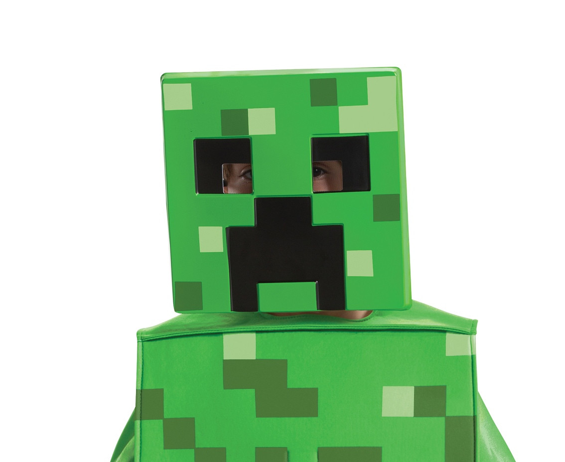 Role play costume Minecraft Creeper (licensed), size S (4-6 yrs)