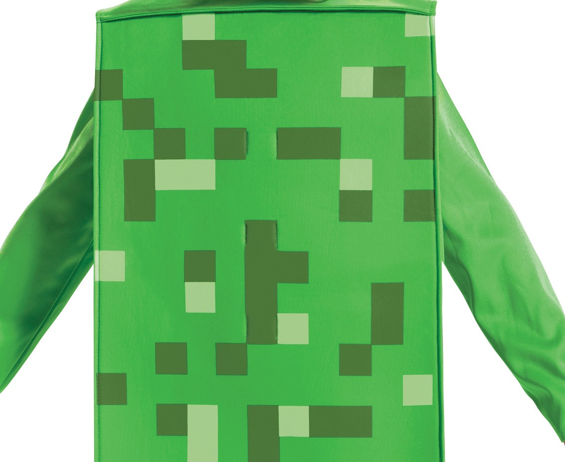 Role play costume Minecraft Creeper (licensed), size S (4-6 yrs)