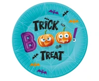 Paper plates Boo, 18 cm, 6 pcs EOL