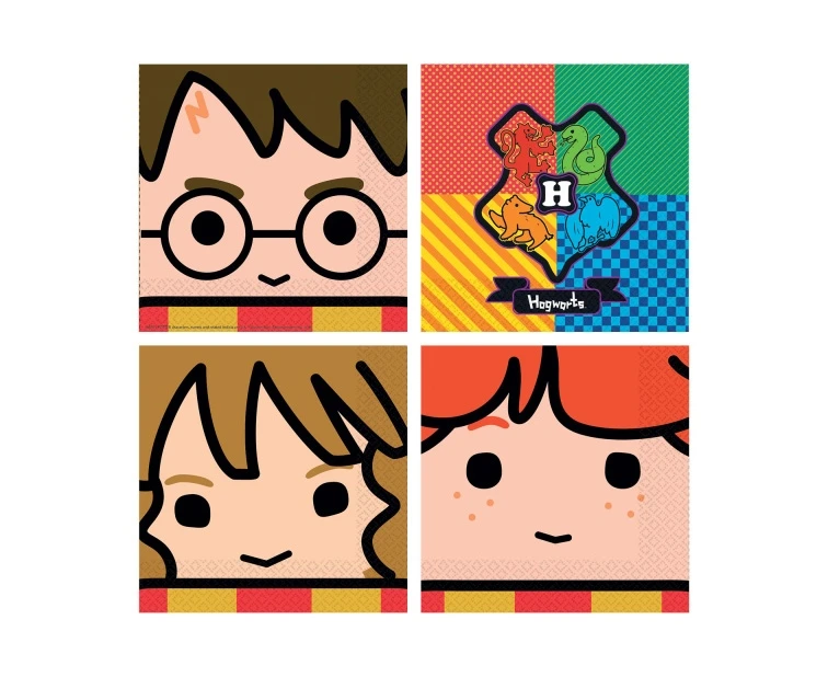 Paper napkins Harry Potter, 33x33 cm, 16 pcs. EOL