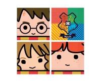 Paper napkins Harry Potter, 33x33 cm, 16 pcs. EOL