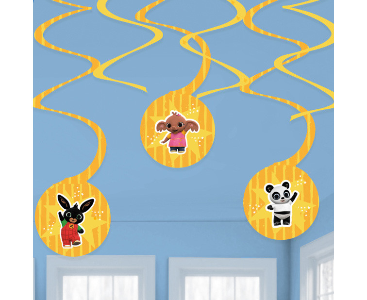 Bing swirl decoration, 6 pcs EOL
